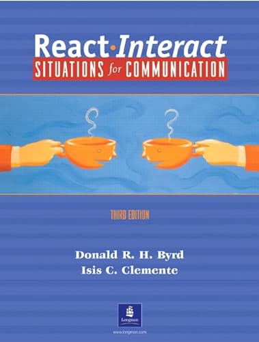 Stock image for React Interact: Situations for Communication, Third Edition for sale by SecondSale