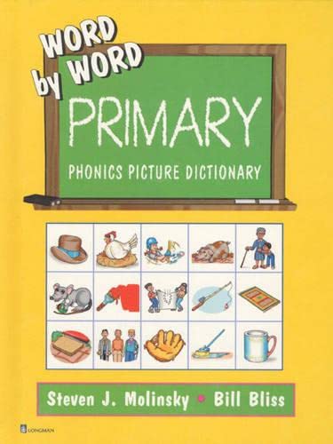 Imagen de archivo de Word by Word Primary Phonics Pictur Dictnry a la venta por ZBK Books