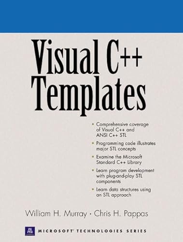Stock image for Visual C++ Templates (Prentice Hall Ptr Microsoft Technologies Series) for sale by SecondSale