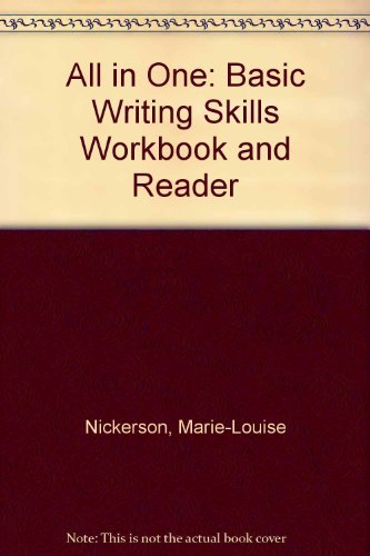 9780130225092: Title: All in one Basic writing skills workbook and reade