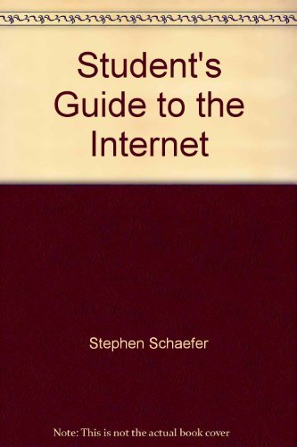Beispielbild fr Student's Guide to the Internet (Surfing for Success in Accounting) zum Verkauf von Wonder Book