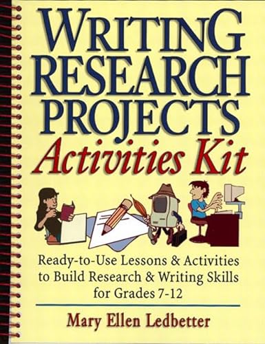 9780130228161: Writing Research Projects Activities Kit1