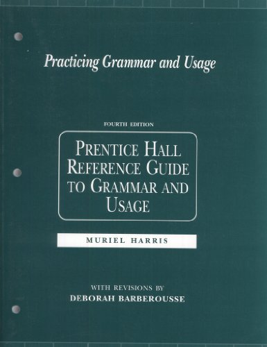 Stock image for Practicing Grammar and Usage: Prentice Hall Reference Guide to Grammar and Usage for sale by SecondSale