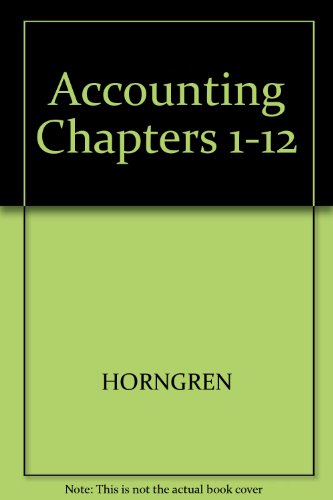 9780130231451: Accounting Chapters 1-12