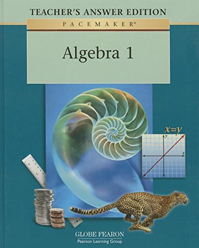 9780130236302: Pacemaker Algebra One Teacher Answer Second Edition 2001c