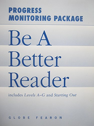 Stock image for Progress Monitoring Package Level A-G (Be A Better Reader) for sale by SecondSale