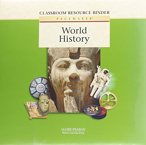 PACEMAKER WORLD HISTORY CLASSROOM RESOURCE BINDER 2002C (9780130238320) by Pearson Prentice Hall