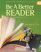 Stock image for Be a Better Reader: Level C for sale by Decluttr