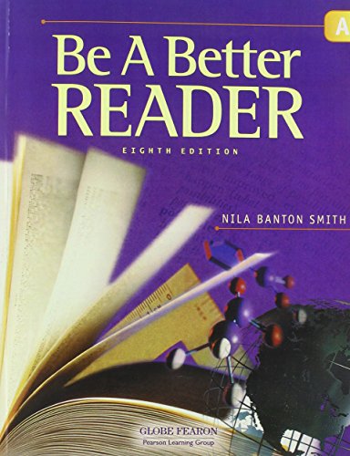 Stock image for Globe Fearon Be a Better Reader Level a Student Edition 2003c for sale by ThriftBooks-Atlanta