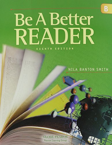 Stock image for Globe Fearon Be a Better Reader Level B Student Edition 2003c for sale by ThriftBooks-Reno