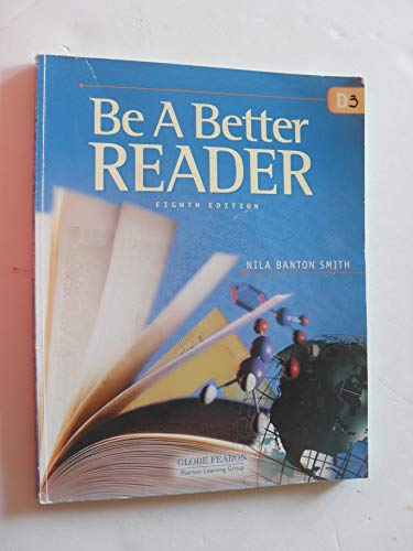 Beispielbild fr Globe Fearon Be a Better Reader Level D Student Edition 2003c zum Verkauf von ThriftBooks-Atlanta