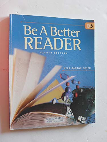 Stock image for Globe Fearon Be A Better Reader Level D Student Edition 2003c ; 9780130238719 ; 0130238716 for sale by APlus Textbooks