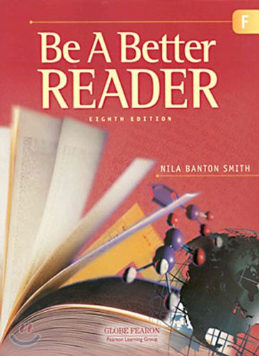 Stock image for GLOBE FEARON BE A BETTER READER LEVEL F STUDENT EDITION 2003C for sale by SecondSale