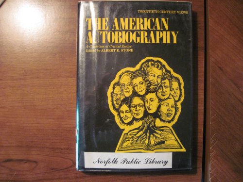 Beispielbild fr American Autobiography: A Collection of Critical Essays (20th Century Views) zum Verkauf von WorldofBooks
