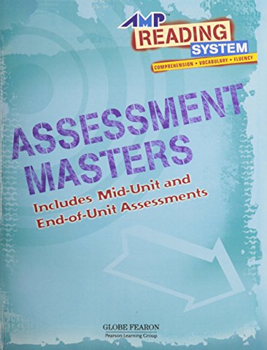 Amp Reading: Assessment Masters Level 3 (9780130248817) by Globe Fearon