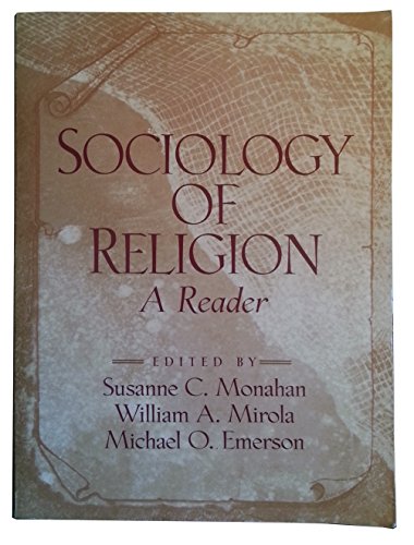 Imagen de archivo de Sociology of Religion: A Reader a la venta por SecondSale