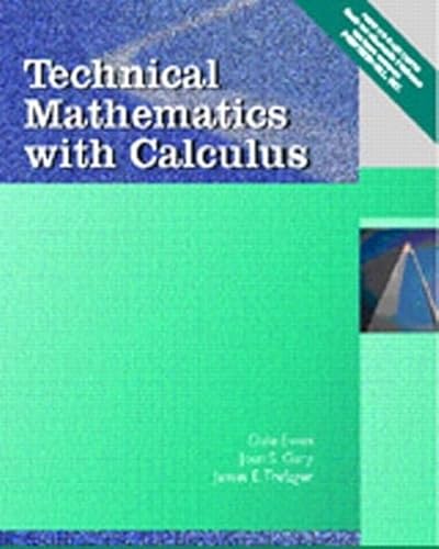 9780130255273: Technical Mathematics With Calculus