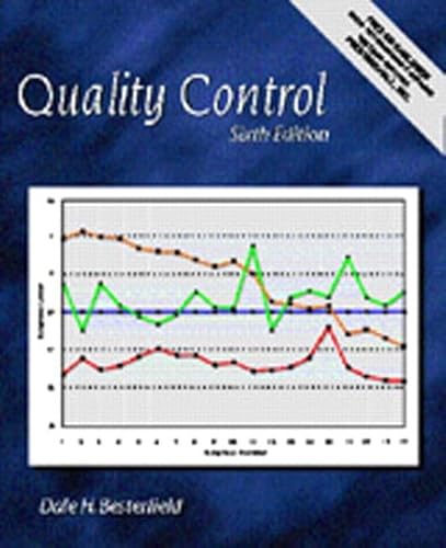 Beispielbild fr Quality Control (6th Edition) zum Verkauf von Robinson Street Books, IOBA