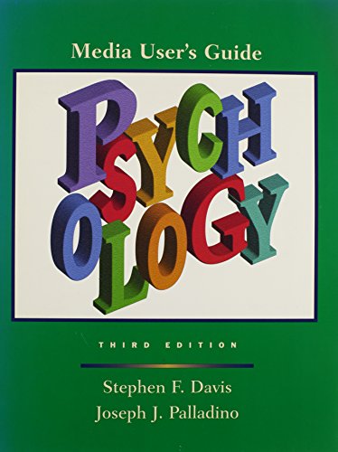 Imagen de archivo de Psychology: Media User's Guide a la venta por Wonder Book
