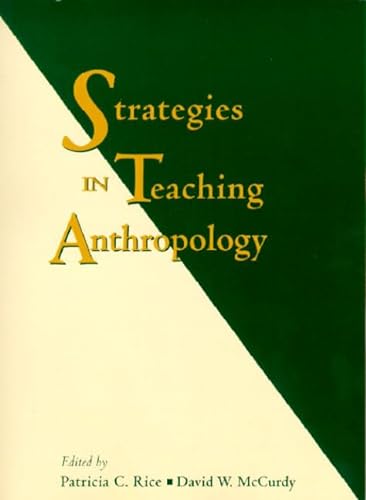 Stock image for Strategies in Teaching Anthropology for sale by HPB-Red