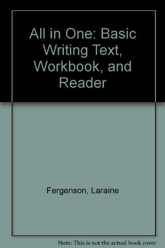 9780130257352: All in One: Basic Writing Text, Workbook, and Reader