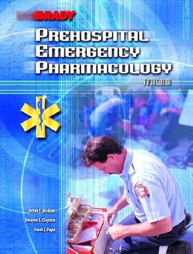 Stock image for Prehospital Emergency Pharmacology for sale by Better World Books: West