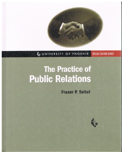 Imagen de archivo de Uop Practice of Public Relations a la venta por HPB-Red