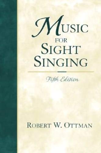 Stock image for Music for Sight Singing for sale by Jenson Books Inc