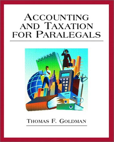Imagen de archivo de Accounting and Taxation for Paralegals a la venta por dsmbooks