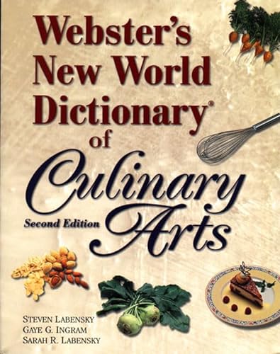 Imagen de archivo de Webster's New World Dictionary of Culinary Arts a la venta por Better World Books