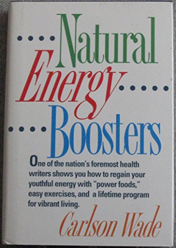 Beispielbild fr Natural Energy Boosters zum Verkauf von Better World Books