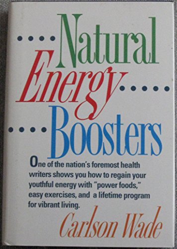 Imagen de archivo de Natural Energy Boosters a la venta por Once Upon A Time Books