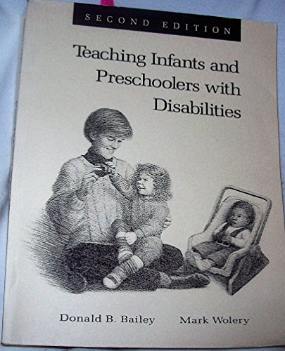 Imagen de archivo de Teaching Infant and Preschoolers With Disabilities, (1 COLOR REPRINT) (2nd Edition) a la venta por Wonder Book