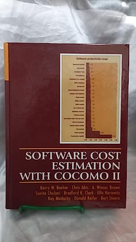 Software Cost Estimation With Cocomo II (9780130266927) by Horowitz, Ellis; Madachy, Ray; Reifer, Donald; Steece, Bert; Clark, Bradford K.