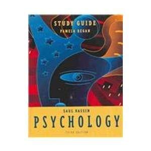 Beispielbild fr Psychology (Study Guide) zum Verkauf von Wonder Book