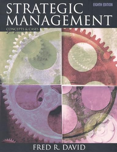 Stock image for Strategic Management : Concepts and Cases for sale by Better World Books
