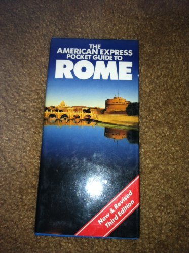 Imagen de archivo de The American Express pocket guide to Rome a la venta por Irish Booksellers