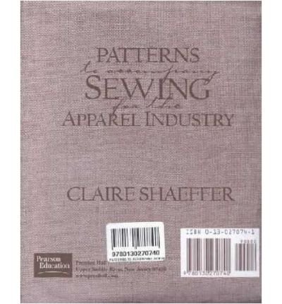 Patterns to Accompany Sewing for the Apparel Industry (9780130270740) by Shaeffer, Claire