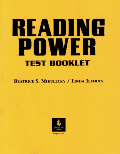 Stock image for Reading Power: Test Booklet for sale by WorldofBooks