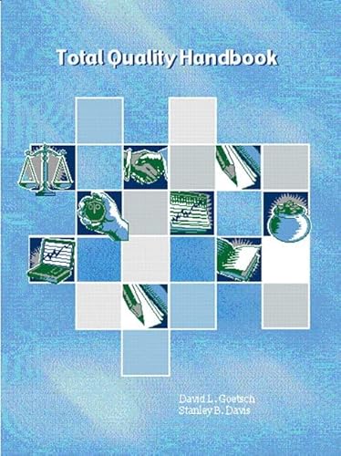 Beispielbild fr Total Quality Handbook zum Verkauf von Better World Books