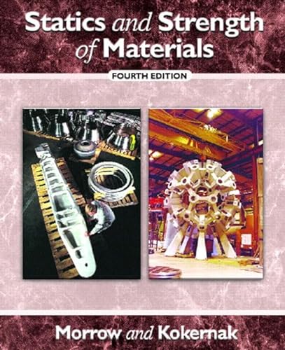 9780130272645: Statics and Strength of Materials