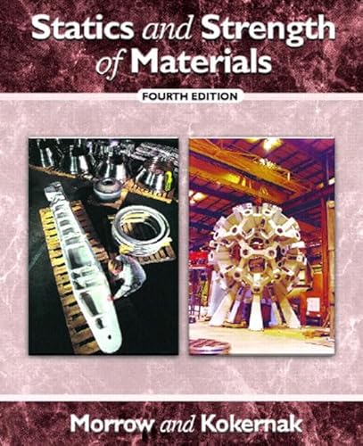 9780130272645: Statics and Strength of Materials