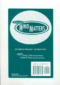 Mind Matters (9780130272782) by Hilton, James L.; Perdue, Charles W.