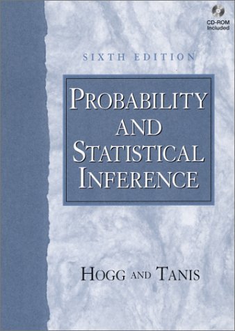 9780130272942: Probability And Statistical Inference. With Cd-Rom, 6th Edition: United States Edition
