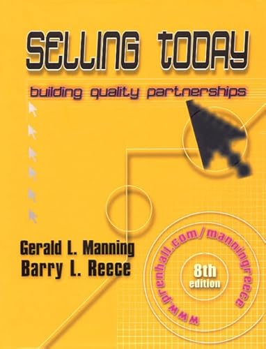 Stock image for Selling Today: Building Quality Partnerships (8th Edition) for sale by SecondSale