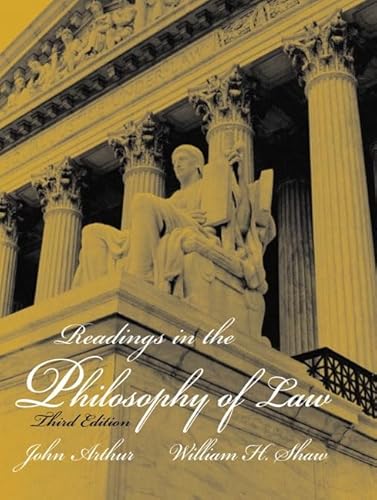 Stock image for Readings in the Philosophy of Law for sale by Better World Books