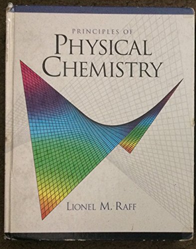 9780130278050: Principles of Physical Chemistry