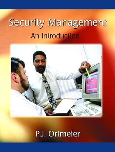 9780130281654: Security Management: An Introduction