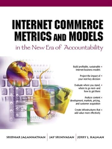 Beispielbild fr Internet Commerce Metrics and Models: Metrics, Models and Examples zum Verkauf von medimops