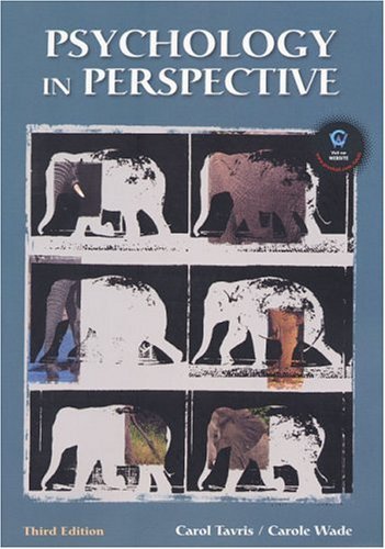 Beispielbild fr Psychology in Perspective (3rd Edition) zum Verkauf von Wonder Book